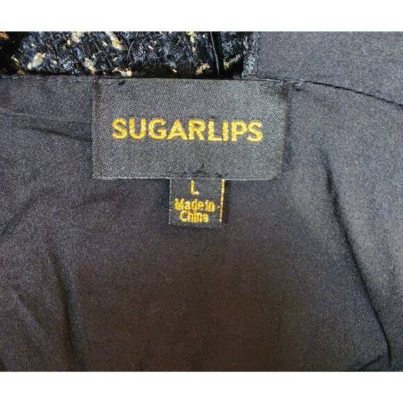 Sugarlips Carrol Zaylee Tweed May Tiered Women's Mini Dress Curve Size Large L - Picture 8 of 8